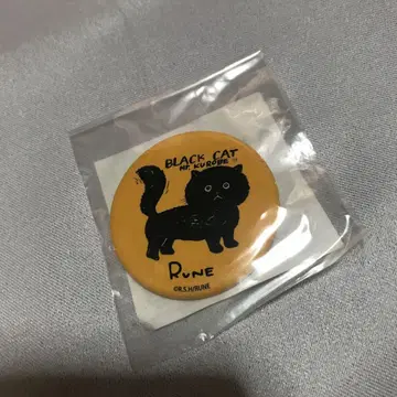 RUNE BLACK CAT 핀 배지 핀 배지 나이토 루네