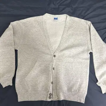 러셀 맨투맨 가디건 made in usa