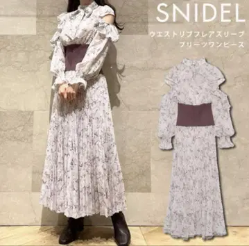 [ SNIDEL ] 롱 원피스