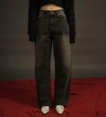 ACLENT 보이프렌드 빈티지 청바지