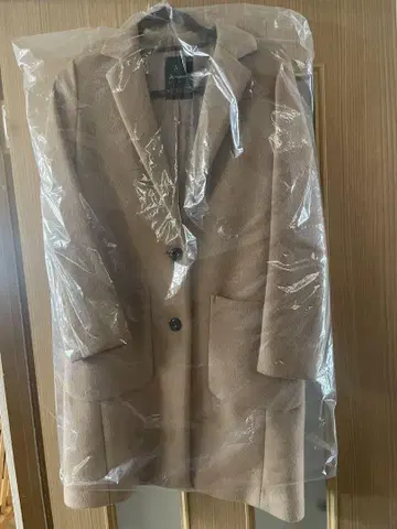 JEANASIS 베이지 체스터 코트