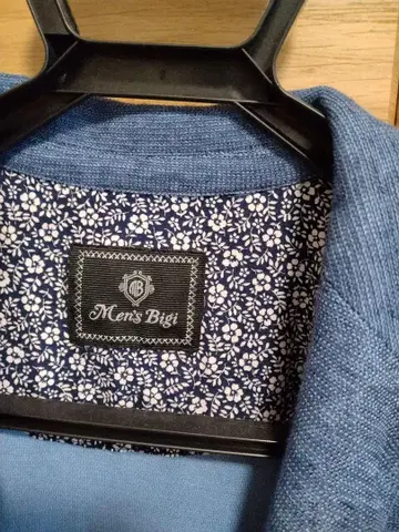 Men's Bigi 테일러드 자켓 블루 여름용
