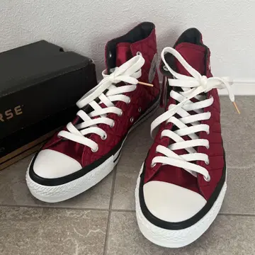 CONVERSE 레드 하이컷 스니커즈