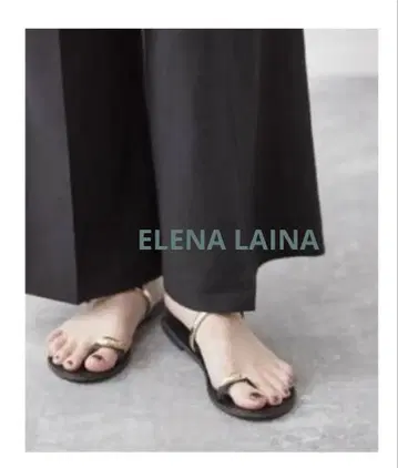 [미사용 새상품] ELENA LAINA 플립플랍