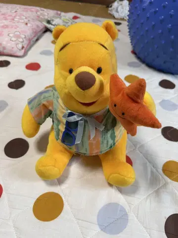 푸우 봉제 인형 여름