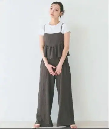 새상품 coca 크로스 셔링 페플럼 올인원