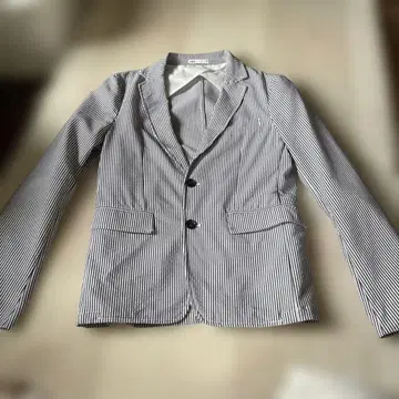 ZARA 스트라이프 테일러드 자켓 S 사이즈