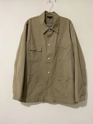 A.P.C. 베이지 커버올 립스탑 90년대 00년대