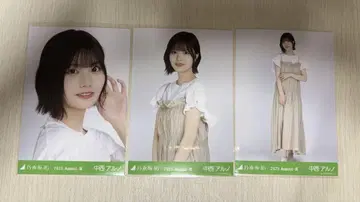 나카니시 아루노 셔링 원피스 컴프 브로마이드 사복 후쿠오카 노기자카46