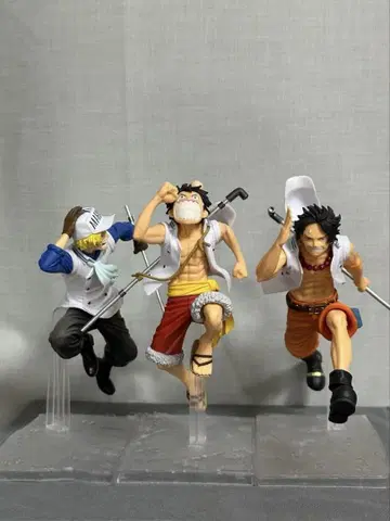 원피스 ONE PIECE 꿈의 한 페이지 에이스 루피 사보 세트