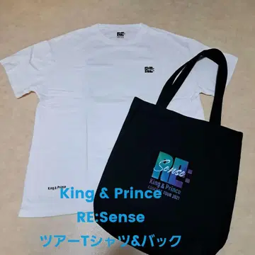 King & Prince Resence 투어 T셔츠 백
