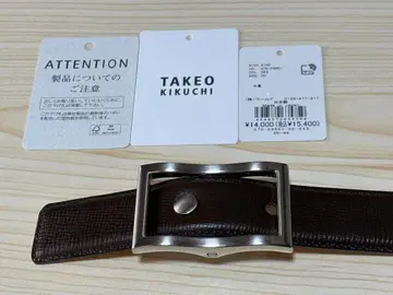 TAKEO KIKUCHI 다케오 키쿠치 가죽 벨트