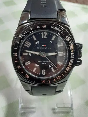 TOMMY HILFIGER 아날로그 손목시계 방수 4ATM