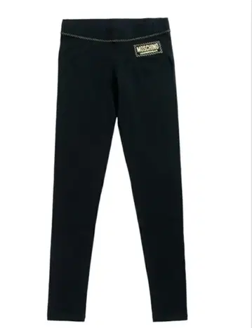 MOSCHINO UNDERWEAR 블랙 레깅스