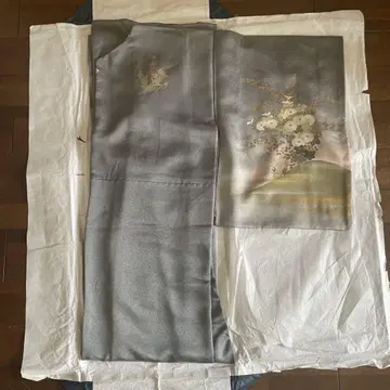 이로토메소데 그레이 꽃무늬 자수 2일 한정!