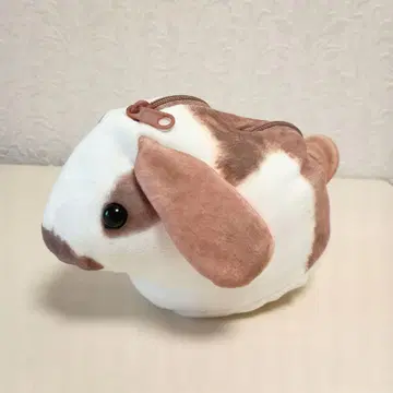 토끼 봉제 인형 파우치
