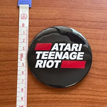 [미사용 새상품] Atari Teenage Riot ATR 캔뱃지
