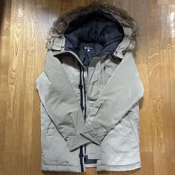 TK MIXPICE 베이지 모즈 코트 M 사이즈