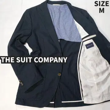 THE SUIT COMPANY 테일러드 자켓 M 사이즈 네이비