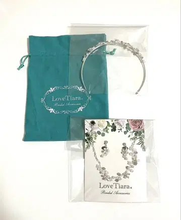 LoveTiara 나뭇가지 티아라 & 목걸이 & 귀걸이 3종 세트
