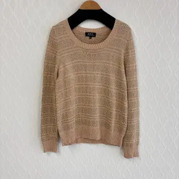 레어 90s Vintage A.P.C. 아페쎄 자카드 니트
