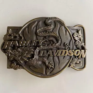 Harley Davidson 드래곤 벨트 버클 레어