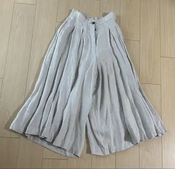 르 다르장 우베르 린넨 플레어 팬츠 size38 생성