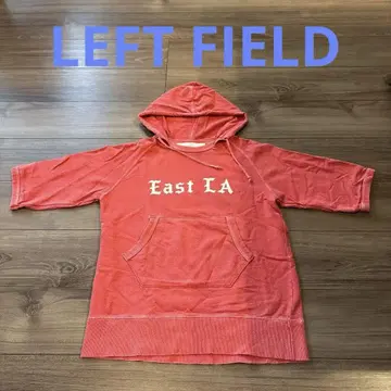Left Field 레프트필드 5분소매 후드 맨투맨