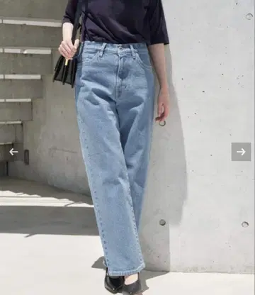 LE DENIM 스트레이트 팬츠 34
