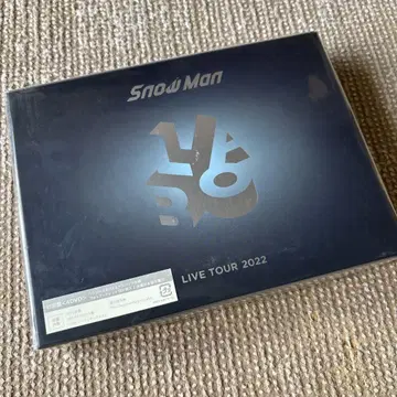 Snow Man LIVE TOUR Labo 2022 DVD 4매 묶음