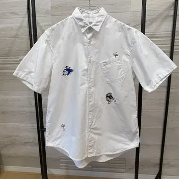 graniph [그라니프] 도라에몽 반팔 자수 셔츠 [size L]