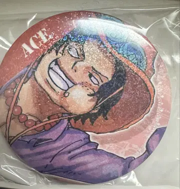 귀중 ONE PIECE 에이스 캔뱃지 점프 페스타 2018 홀로