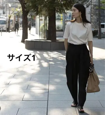 deres 드레이프 팬츠 1 사이즈