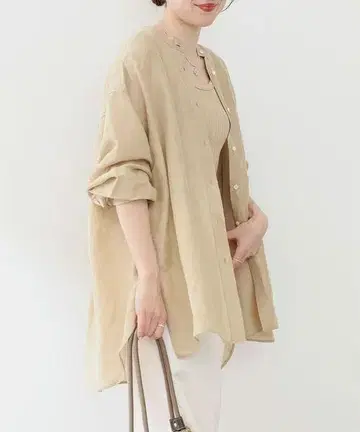 IENA 라미 리요셀 백 개더 셔츠 38