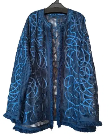 Ameri MEDI TAPE EMBROIDERY MESH JACKET