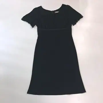 4737 LESOUK 루수크 반팔 원피스 하이웨스트 절개