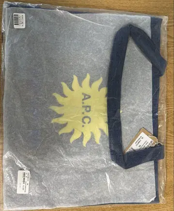 A.P.C. 네이비 데님 토트백
