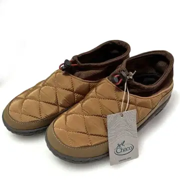 Chaco 퀼팅 슬립온 슈즈 브라운 25cm
