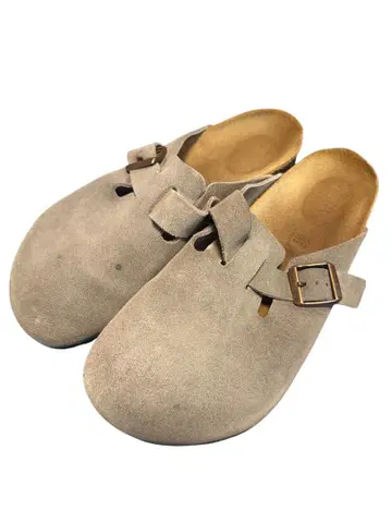 BIRKENSTOCK 버켄스탁 보스턴 42 스웨이드 토프