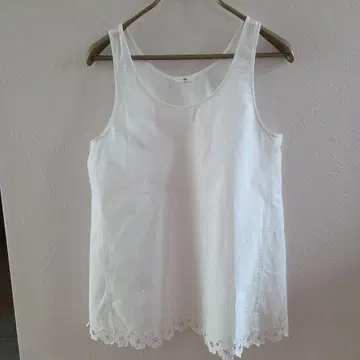 45R 탱크탑 밑단 레이스 size 2