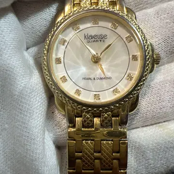C17 klaeuse QUARTZ 골드 팔찌 시계