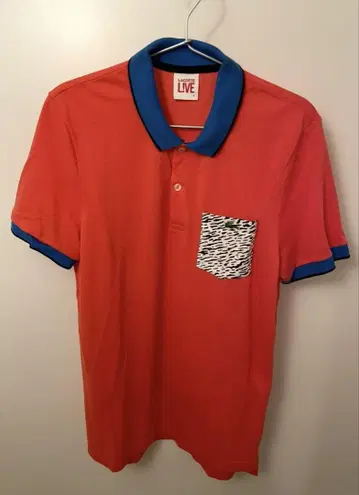 LACOSTE LIVE 피케 셔츠 Pink 사이즈 5