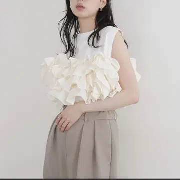 LIAN 프릴 뷔스티에 도킹 t