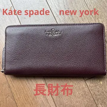 kate spade 버건디 장지갑