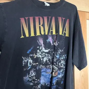 NIRVANA 그래픽 T셔츠 XL