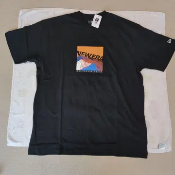 NEW ERA 아웃도어 티셔츠 XXL 블랙