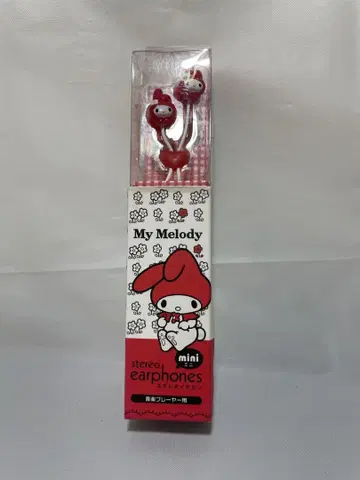마이멜로디 My Melody 스테레오 이어폰 새상품