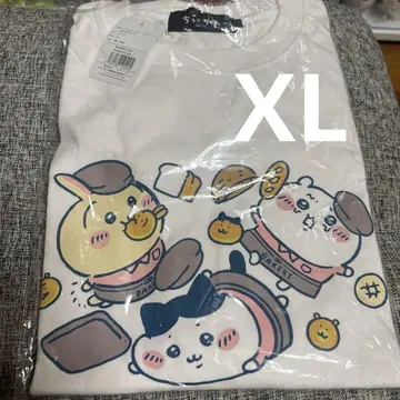 치이카와 베이커리 T셔츠 넘어지는 트리오 XL