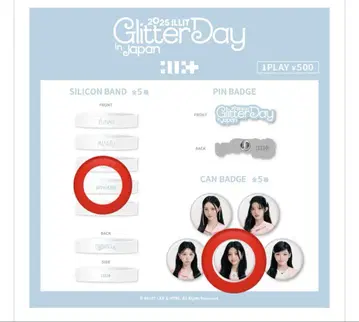 ILLIT GlitterDay in japan 캡슐 토이 원희