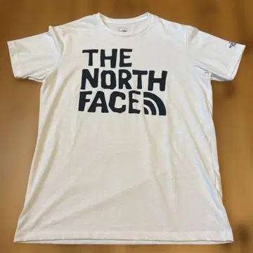 THE NORTH FACE NT81786 로고 티셔츠 M 사이즈 화이트